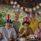 4th of July Decorations Lights, 8.5Ft American Flag Lantern String Lights with 10 Lantern Lights
